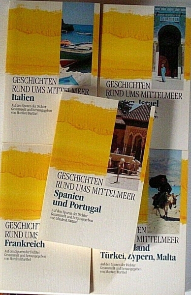 Bücherset: 5 Bücher von Manfred Barthel - Geschichten rund ums Mittelmeer